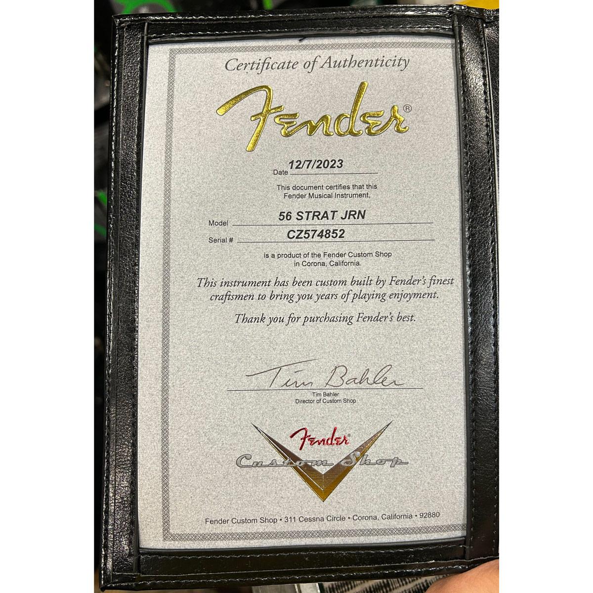 Fender Custom Shop 1956 Stratocaster Journeyman Relic, Maple Neck, Wide-Fade 2-Color Sunburst