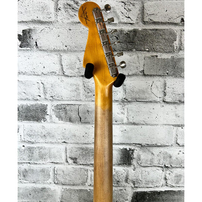 Fender Custom Shop Late 1962 Stratocaster Relic with Closet Classic Hardware, Rosewood Fingerboard, Aged Aztec Gold