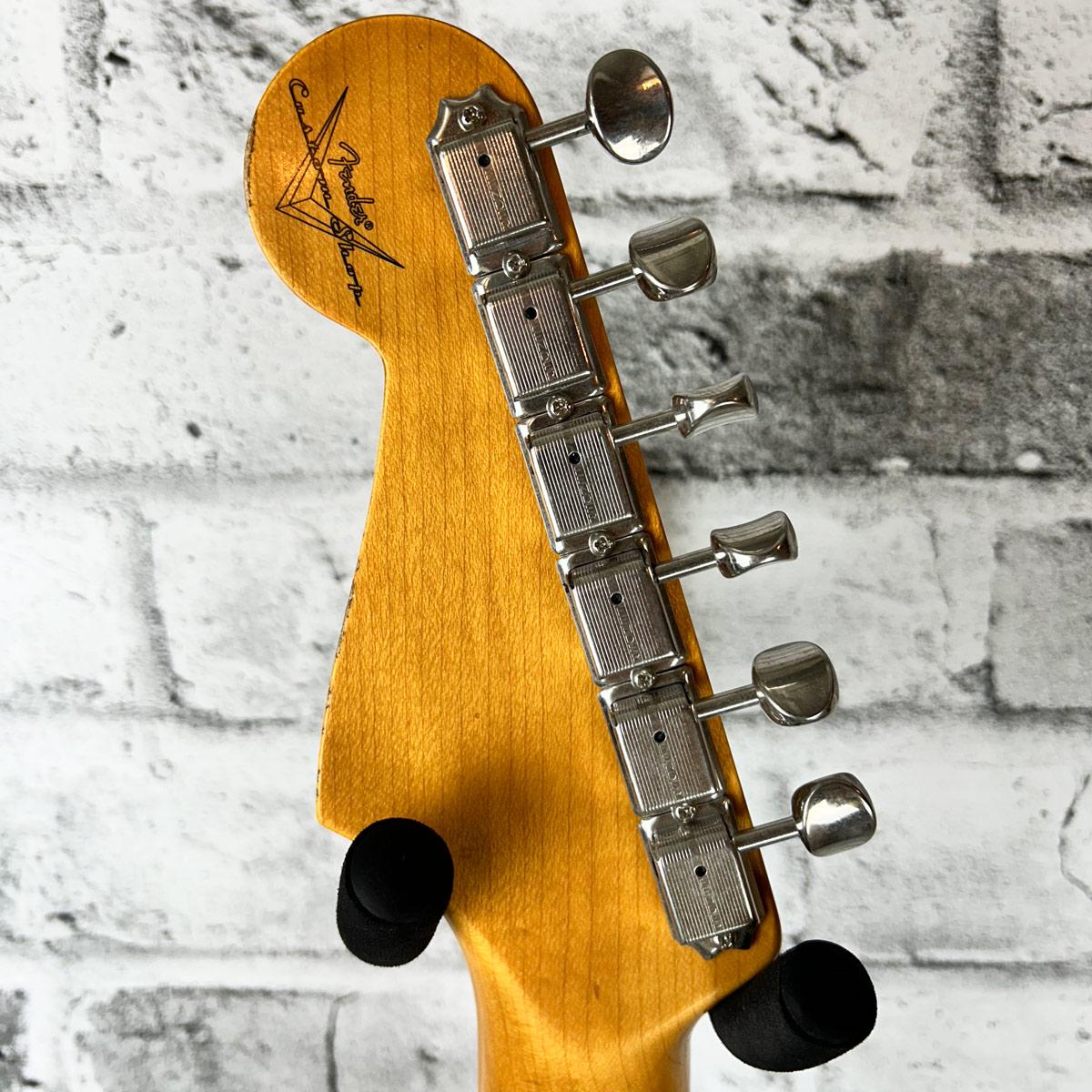 Fender Custom Shop Late 1962 Stratocaster Relic with Closet Classic Hardware, Rosewood Fingerboard, Aged Aztec Gold