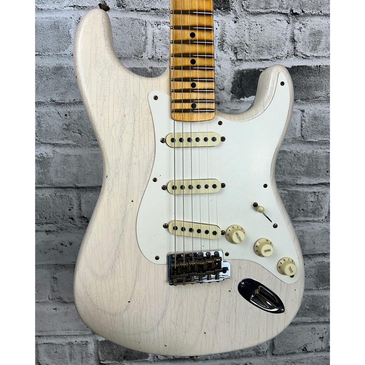 Fender Custom Shop 1956 Stratocaster Journeyman Relic, Maple Neck, Aged White Blonde
