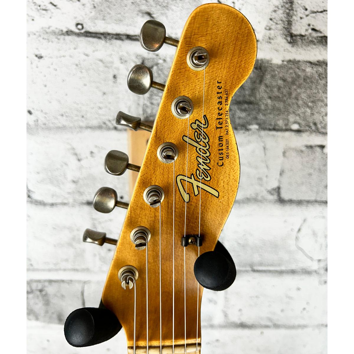 Fender Custom Shop 1965 Telecaster Custom Heavy Relic, Quartersawn Maple Neck, Faded 3-Color Sunburst