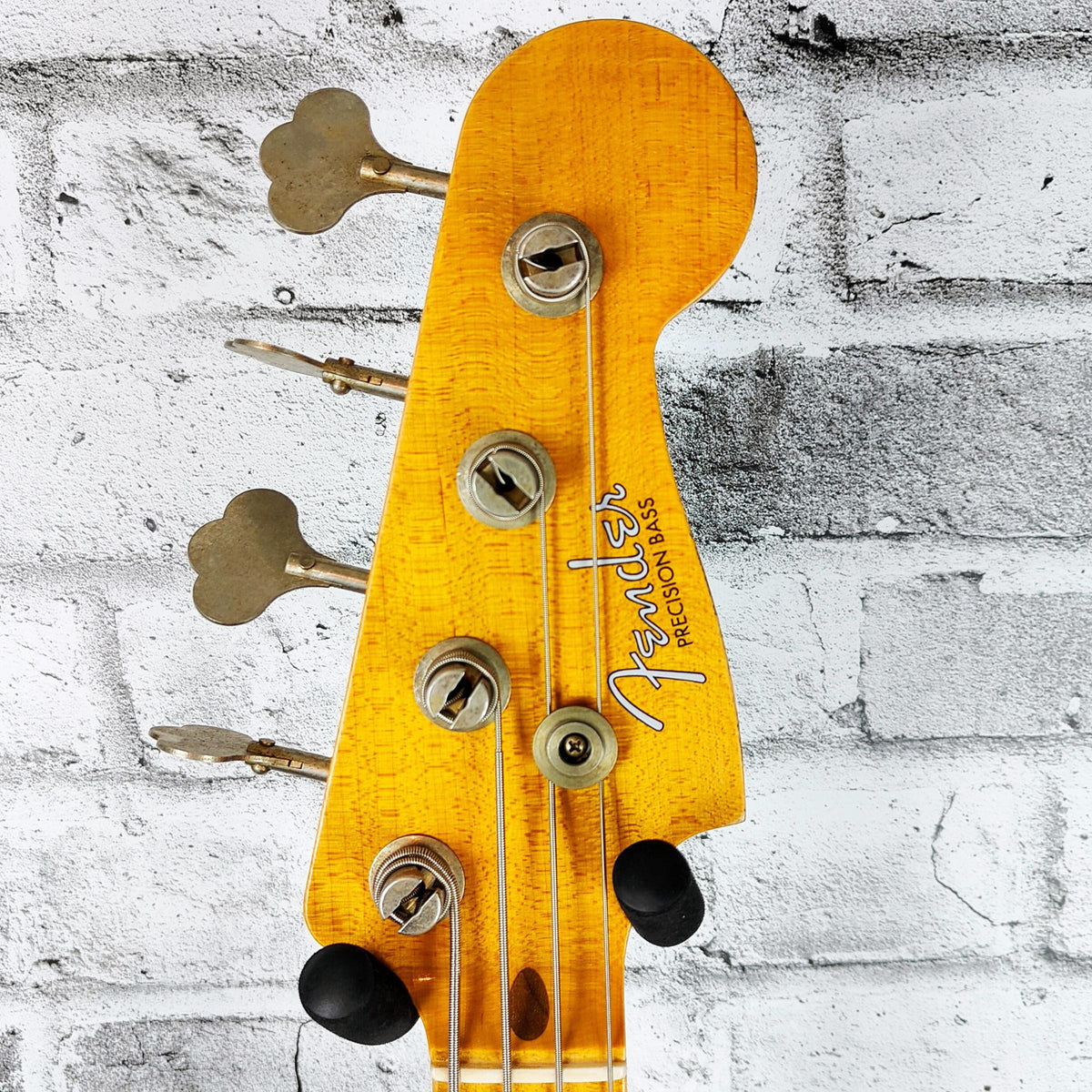 Fender Custom Shop '58 P Bass Heavy Relic, Maple Neck, Aged Black