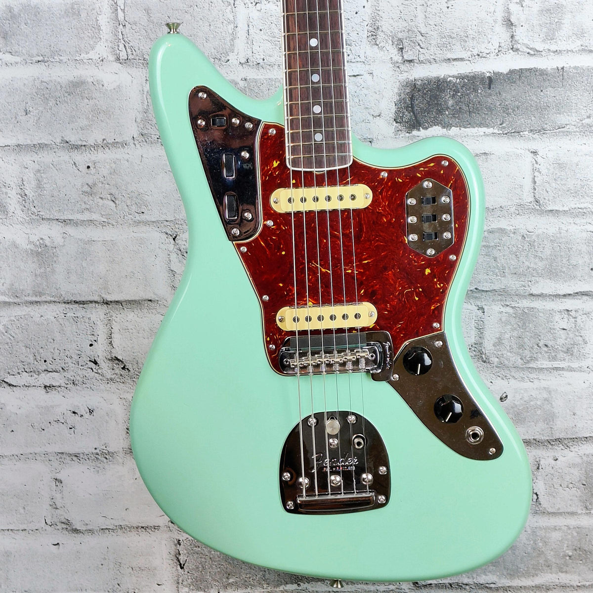 Fender Custom Shop '66 Jaguar Deluxe Closet Classic, Rosewood Fingerboard, Aged Surf Green