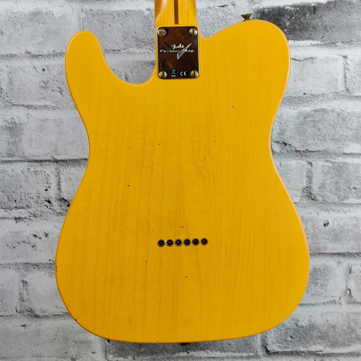 Fender Custom Shop '52 Telecaster Journeyman Relic, Maple Neck, Aged Nocaster Blonde
