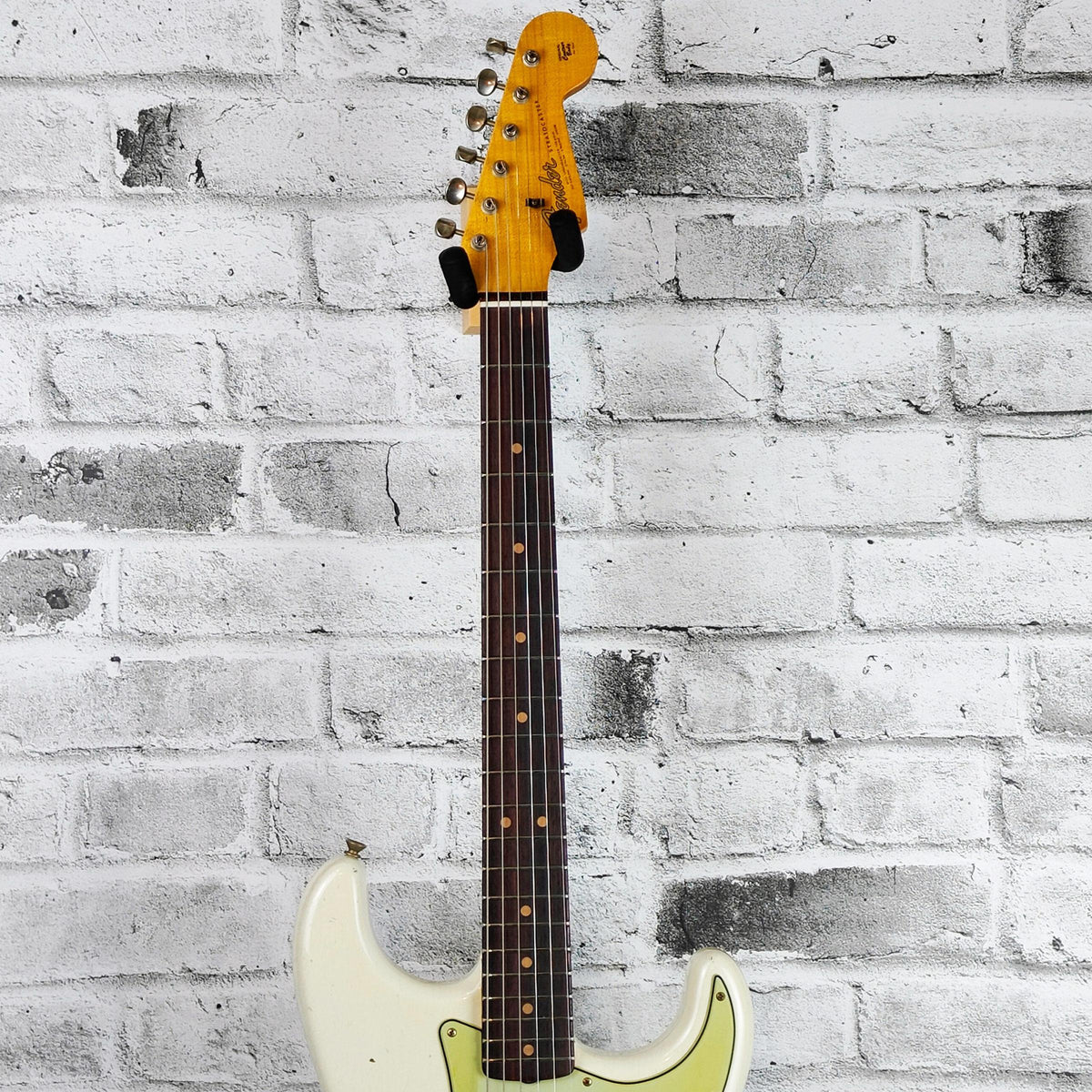 Fender Custom Shop '64 Strat Journeyman Relic, Rosewood Fingerboard, Aged Olympic White