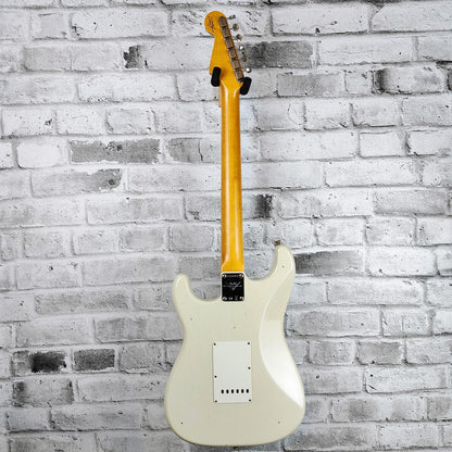 Fender Custom Shop '64 Strat Journeyman Relic, Rosewood Fingerboard, Aged Olympic White
