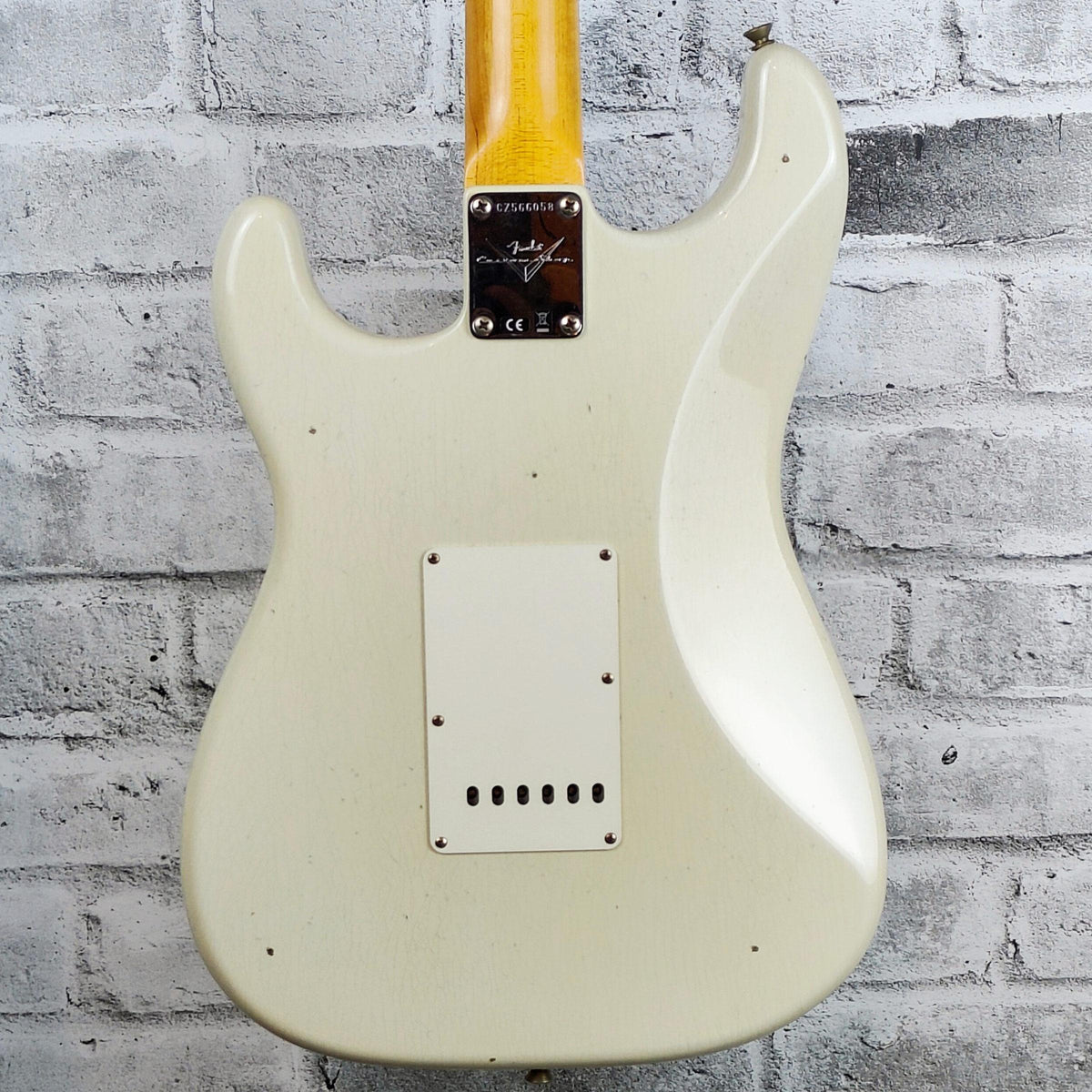 Fender Custom Shop '64 Strat Journeyman Relic, Rosewood Fingerboard, Aged Olympic White