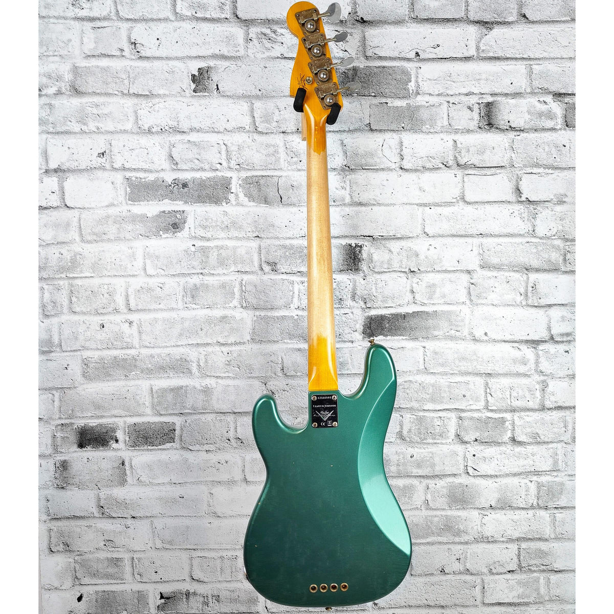Fender Custom Shop Limited Edition - Limited Edition P Bass Special Journeyman Relic, Rosewood Fingerboard, Aged Sherwood Green Metallic