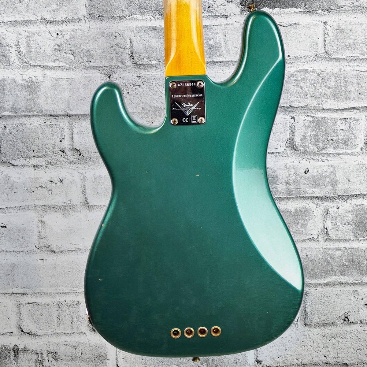 Fender Custom Shop Limited Edition - Limited Edition P Bass Special Journeyman Relic, Rosewood Fingerboard, Aged Sherwood Green Metallic