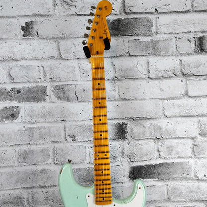 Fender Custom Shop '58 Strat Relic, Maple Neck, Super Faded Aged Surf Green