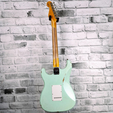Fender Custom Shop '58 Strat Relic, Maple Neck, Super Faded Aged Surf Green
