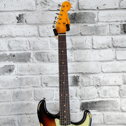 Fender Custom Shop '61 Strat Heavy Relic, Rosewood Fingerboard, Super Faded Aged 3-Color Sunburst