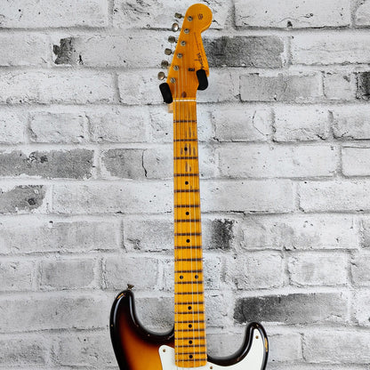 Fender Custom Shop '58 Strat Relic, Maple Neck, Faded Aged Chocolate 3-Color Sunburst