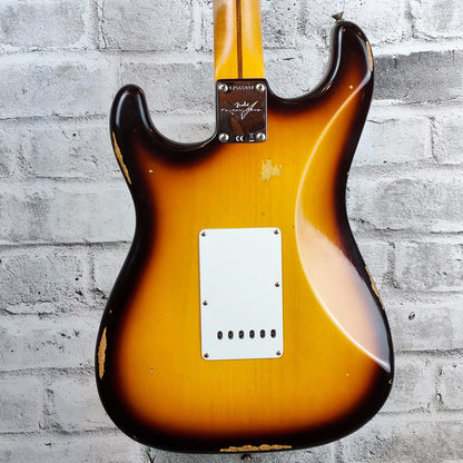 Fender Custom Shop '58 Strat Relic, Maple Neck, Faded Aged Chocolate 3-Color Sunburst