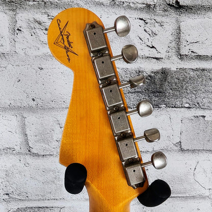 Fender Custom Shop '58 Strat Relic, Maple Neck, Faded Aged Chocolate 3-Color Sunburst