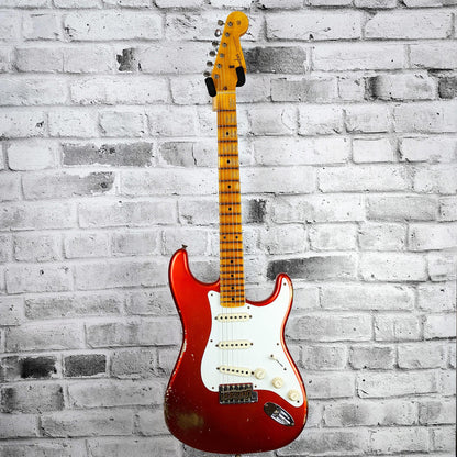 Fender Custom Shop '58 Strat Relic, Maple Neck, Faded Aged Candy Apple Red