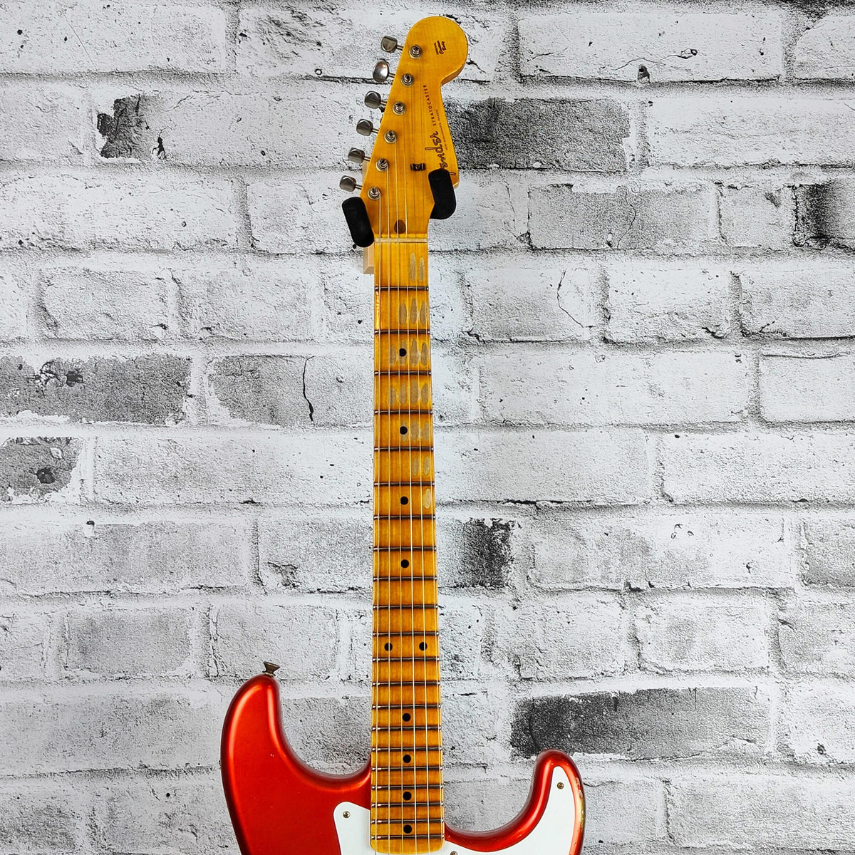 Fender Custom Shop '58 Strat Relic, Maple Neck, Faded Aged Candy Apple Red
