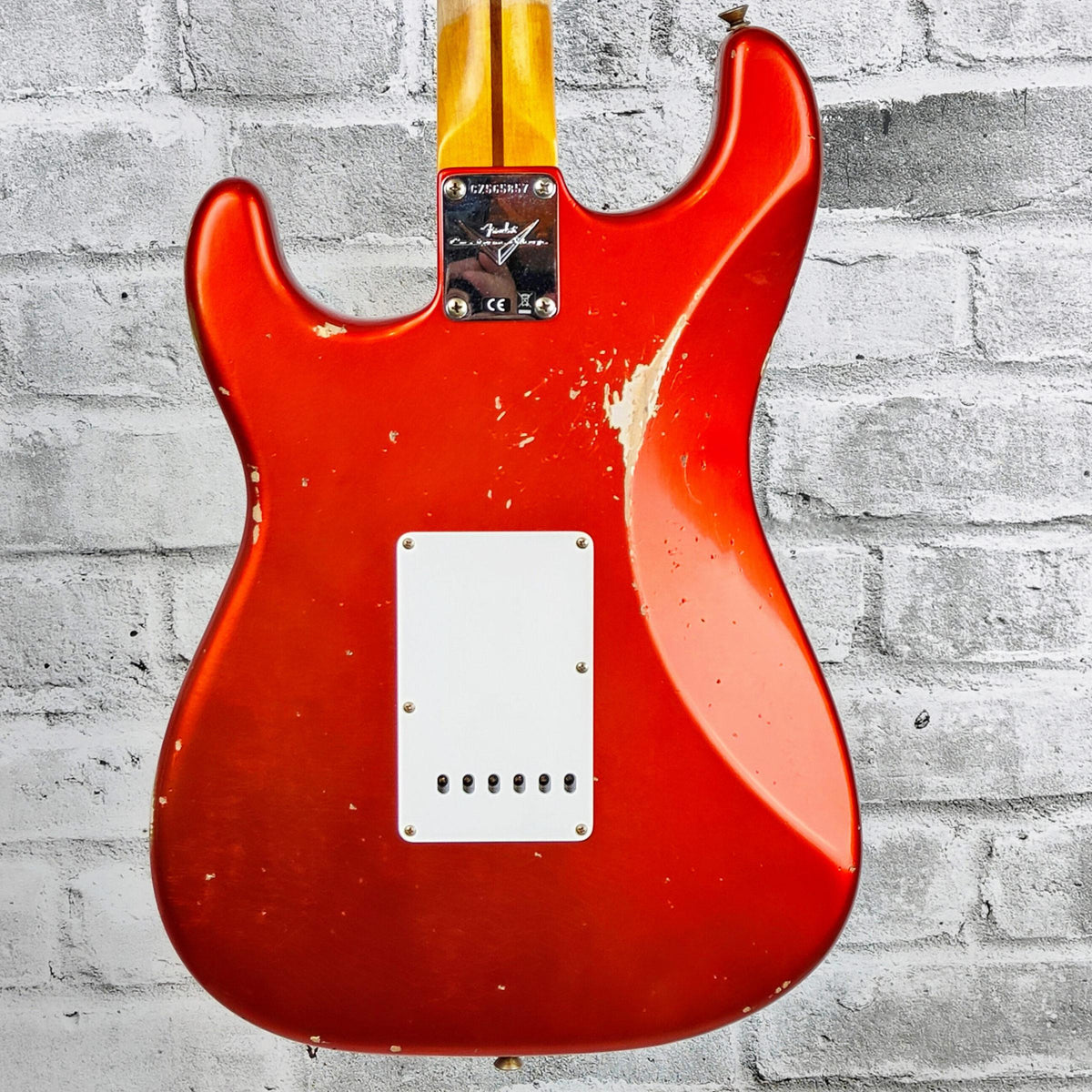 Fender Custom Shop '58 Strat Relic, Maple Neck, Faded Aged Candy Apple Red