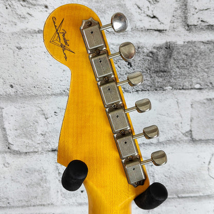 Fender Custom Shop '58 Strat Relic, Maple Neck, Faded Aged Candy Apple Red