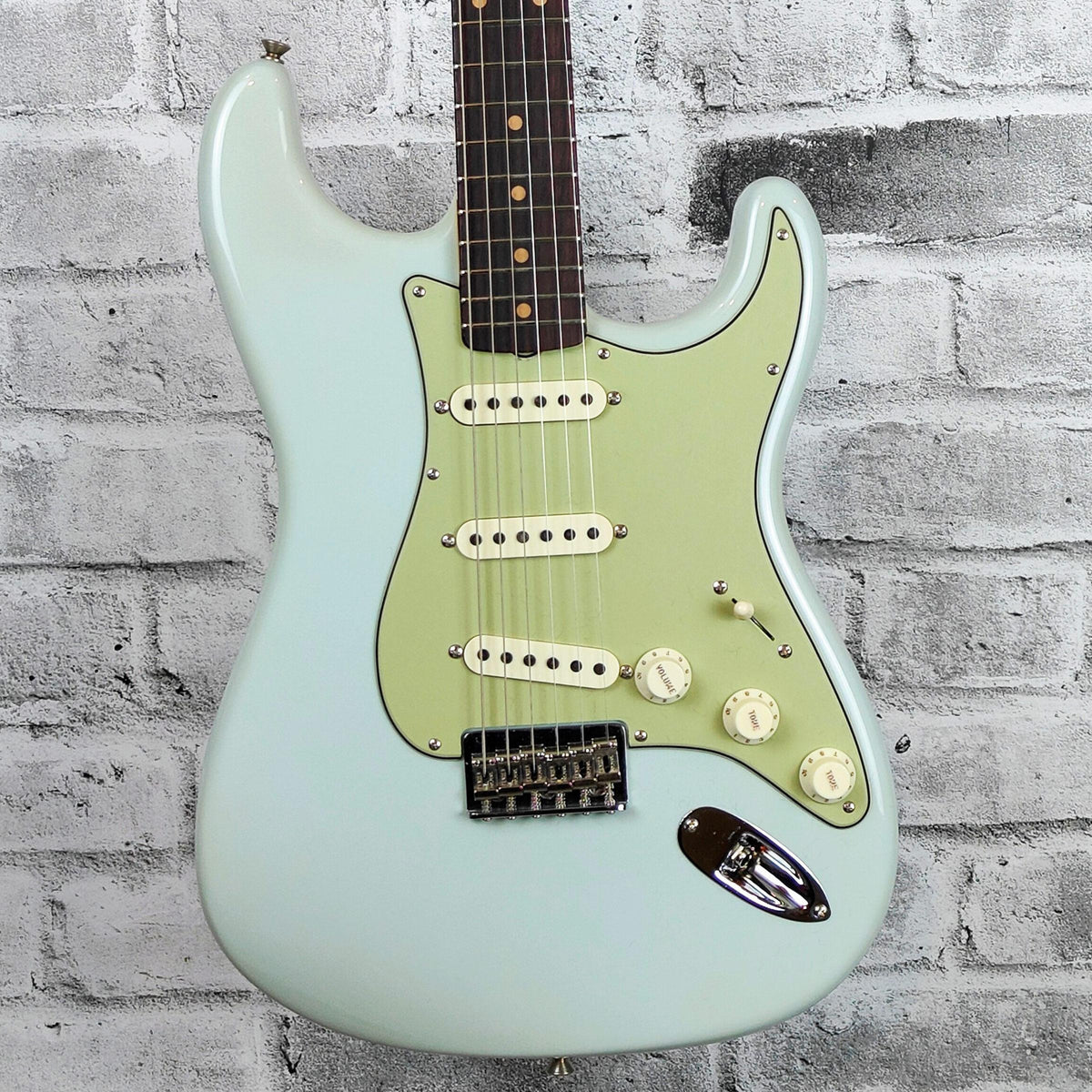Fender Custom Shop  Vintage Custom '59 Hardtail Strat Time Capsule Package, Faded Aged Sonic Blue
