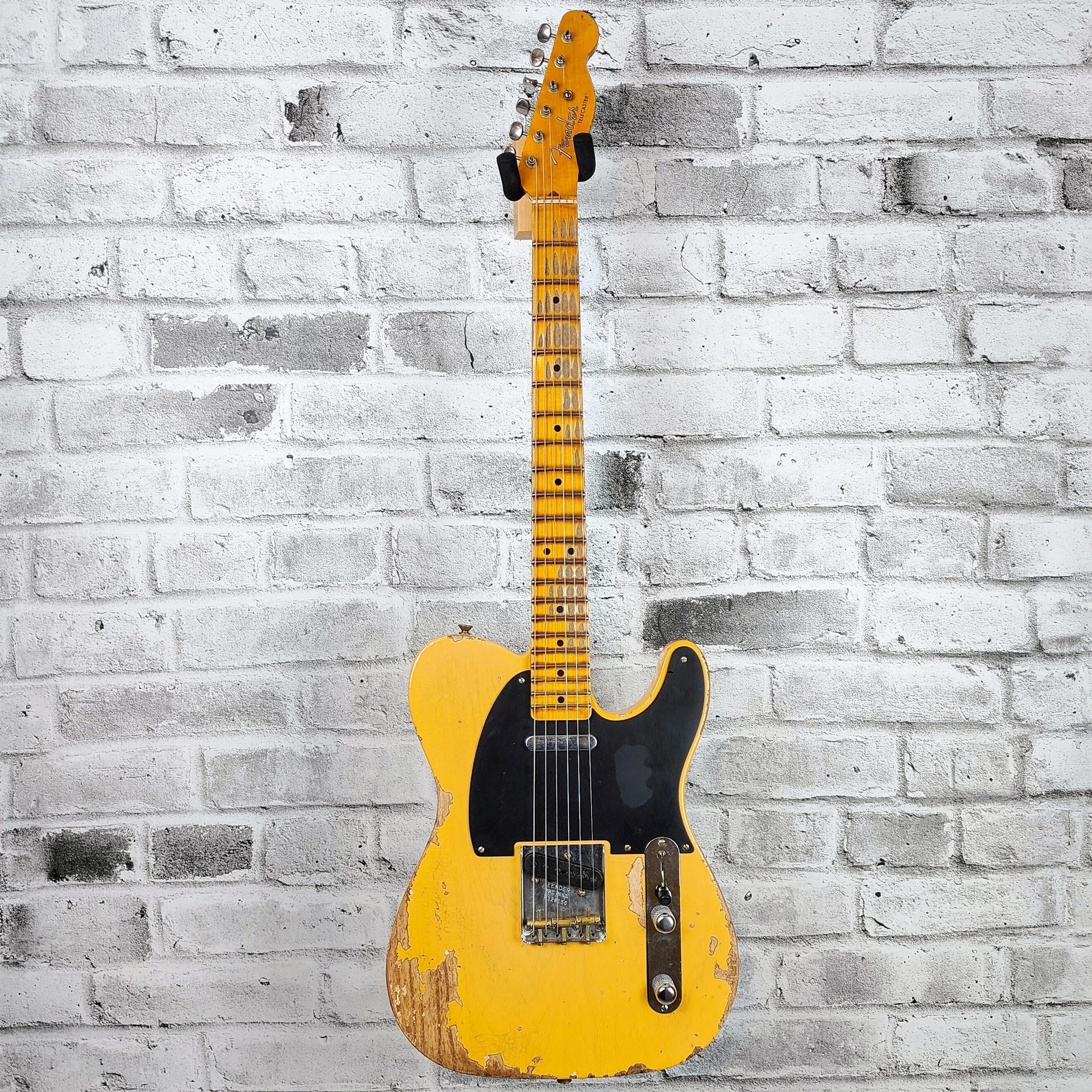 Fender Custom Shop '52 Telecaster Heavy Relic, Maple Neck, Aged Nocaster Blonde