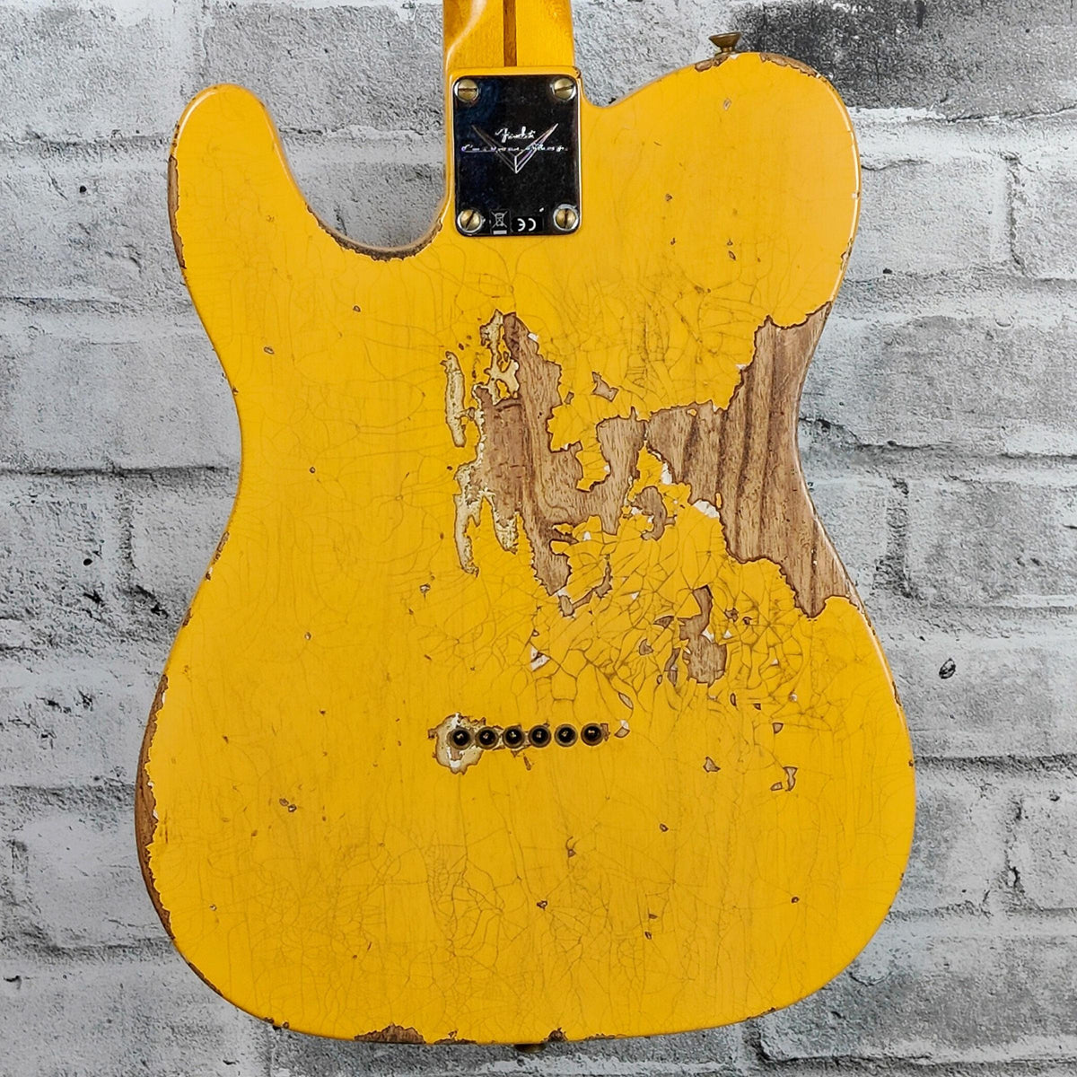 Fender Custom Shop '52 Telecaster Heavy Relic, Maple Neck, Aged Nocaster Blonde