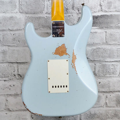 Fender Custom Shop Limited Edition ’63 Strat Heavy Relic, Faded Aged Sonic Blue