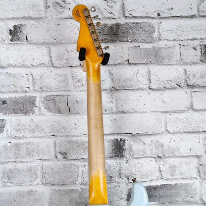 Fender Custom Shop Limited Edition ’63 Strat Heavy Relic, Faded Aged Sonic Blue