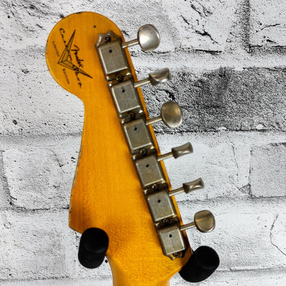 Fender Custom Shop Limited Edition ’63 Strat Heavy Relic, Faded Aged Sonic Blue