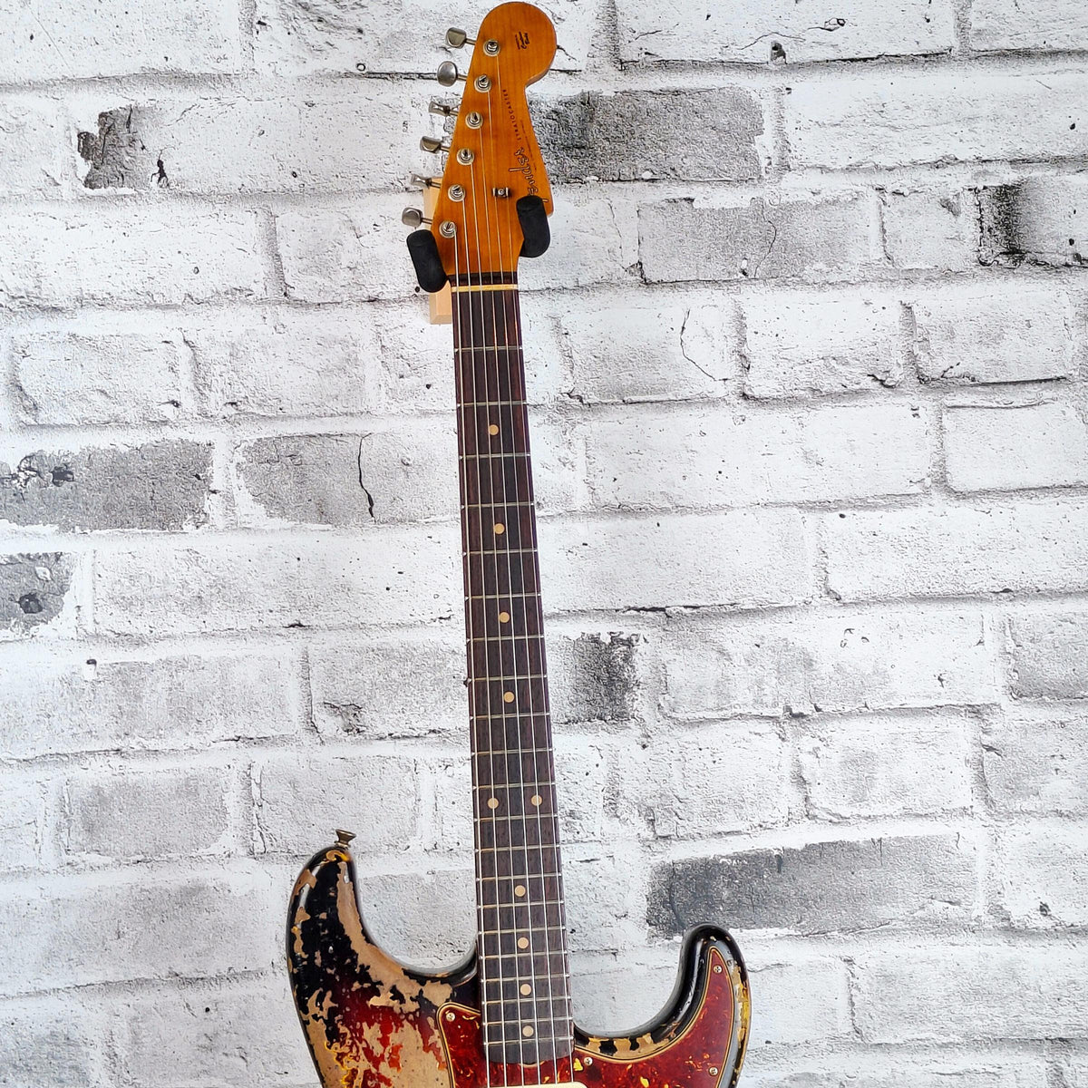 Fender Custom Shop Limited Edition Roasted ’61 Strat Super Heavy Relic, Flat-Lam Rosewood Fingerboard, Aged 3-Color Sunburst