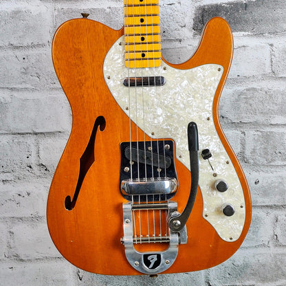 Fender Custom Shop '68 Tele Thinline Journeyman Relic, Maple Fingerboard, Aged Natural