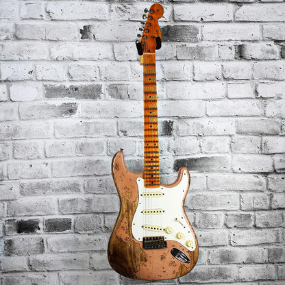 Fender Custom Shop Limited Edition Red Hot Stratocaster Super Heavy Relic, Dirty Shell Pink