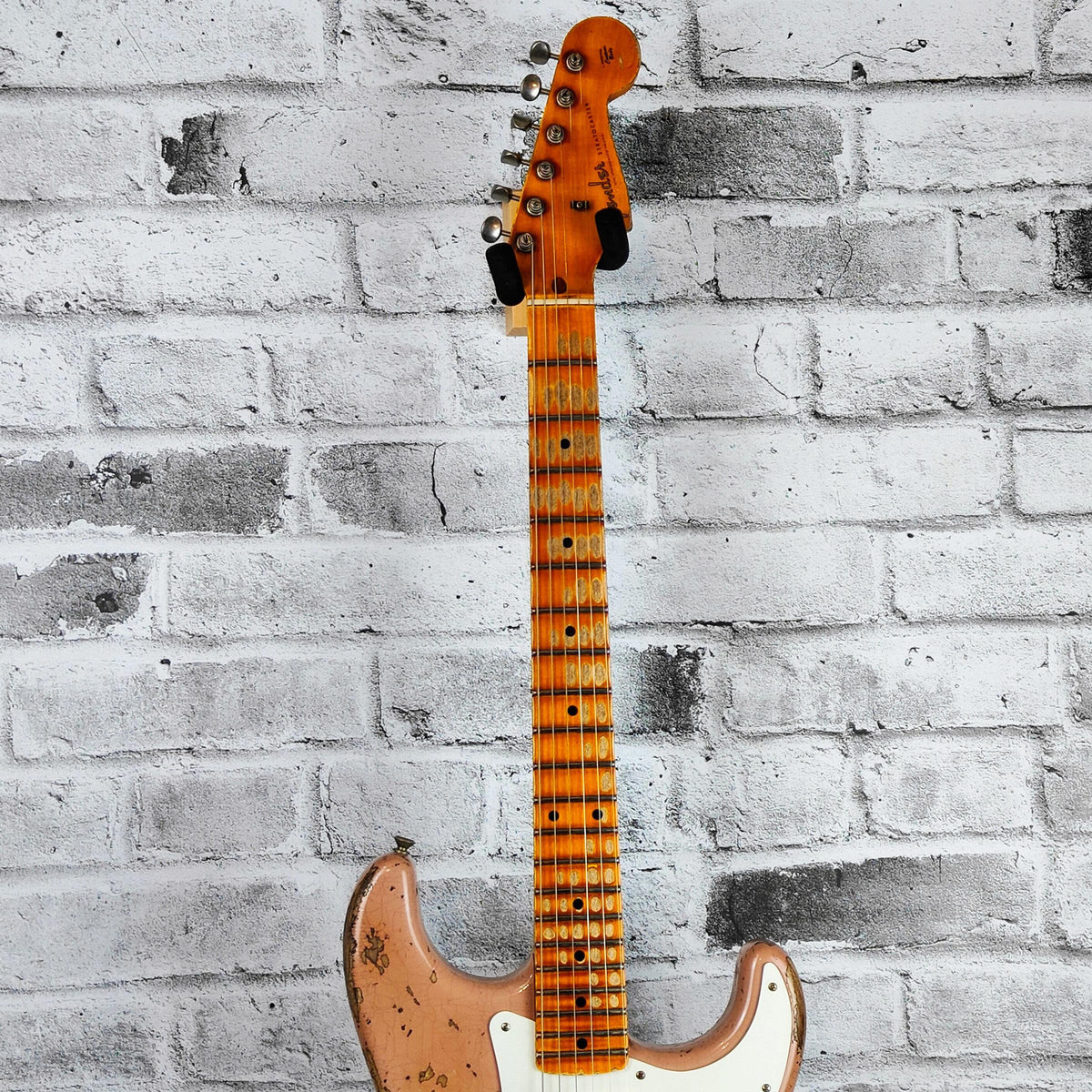 Fender Custom Shop Limited Edition Red Hot Stratocaster Super Heavy Relic, Dirty Shell Pink