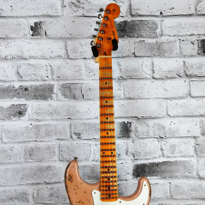 Fender Custom Shop Limited Edition Red Hot Stratocaster Super Heavy Relic, Dirty Shell Pink