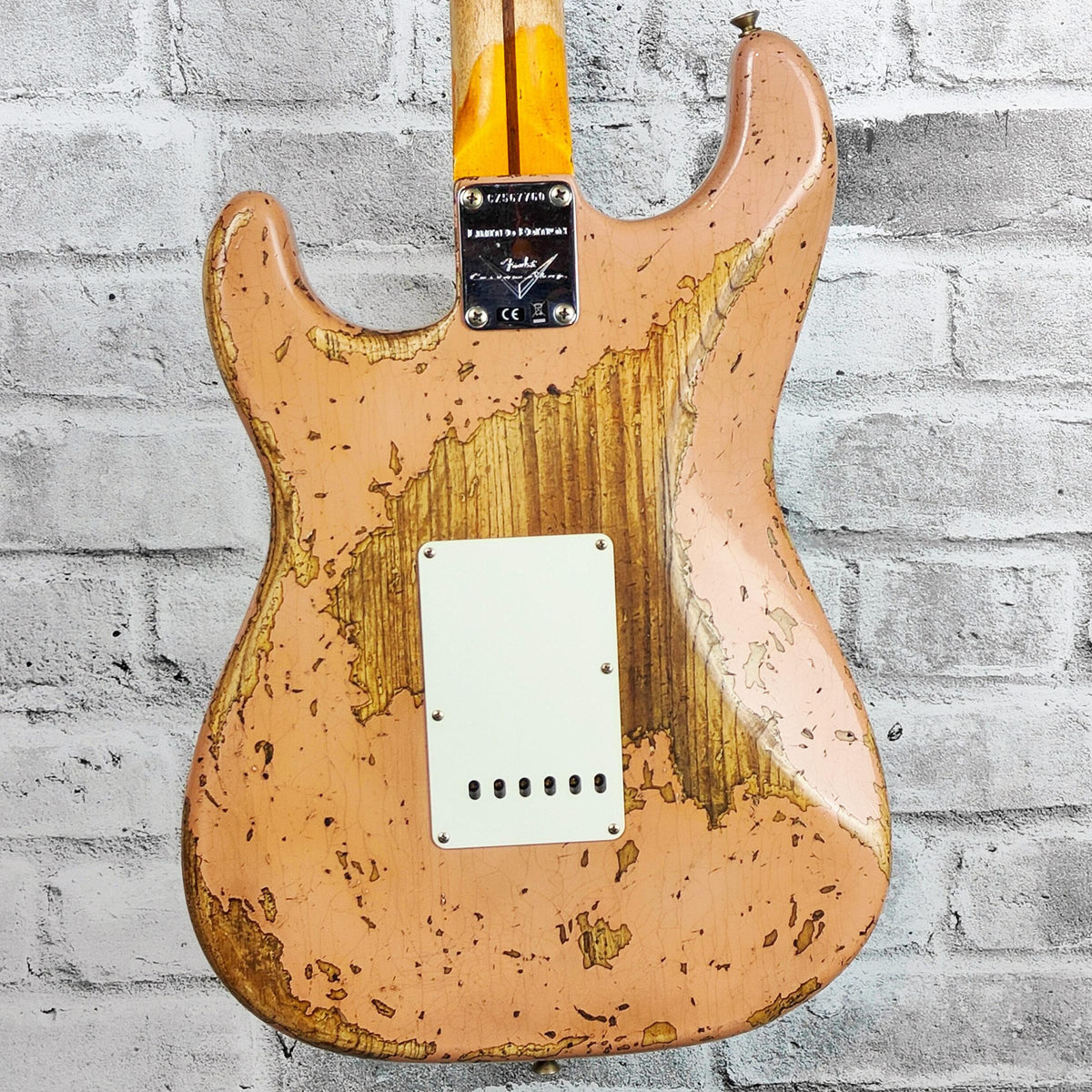 Fender Custom Shop Limited Edition Red Hot Stratocaster Super Heavy Relic, Dirty Shell Pink