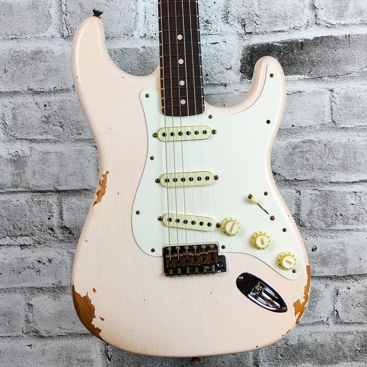 Fender Custom Shop Limited Edition 1959 Relic Stratocaster, Super Faded Aged Shell Pink