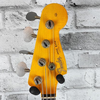 Fender Custom Shop Limited Edition - Limited Edition Custom Jazz Bass Heavy Relic, Round-Lam Rosewood Fingerboard, Aged Natural