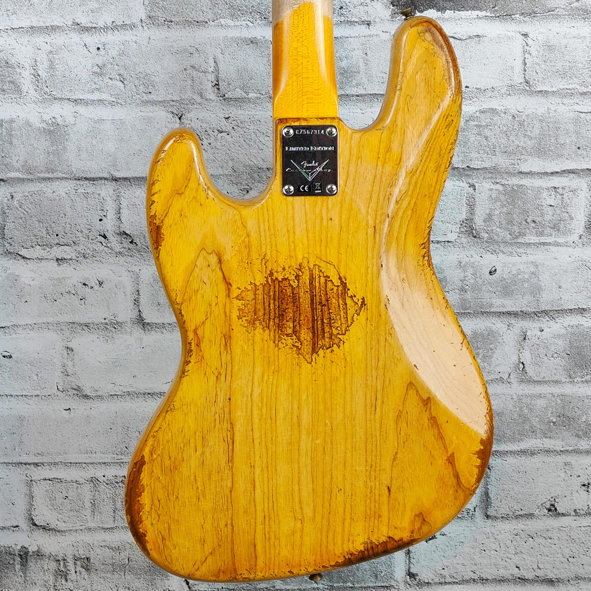 Fender Custom Shop Limited Edition - Limited Edition Custom Jazz Bass Heavy Relic, Round-Lam Rosewood Fingerboard, Aged Natural