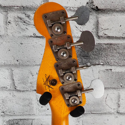 Fender Custom Shop Limited Edition - Limited Edition Custom Jazz Bass Heavy Relic, Round-Lam Rosewood Fingerboard, Aged Natural