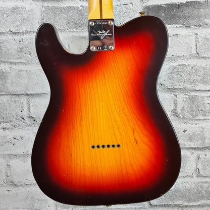 Fender Custom Shop '58 Telecaster Journeyman Relic, Maple Neck, Wide Fade 3-Color Sunburst
