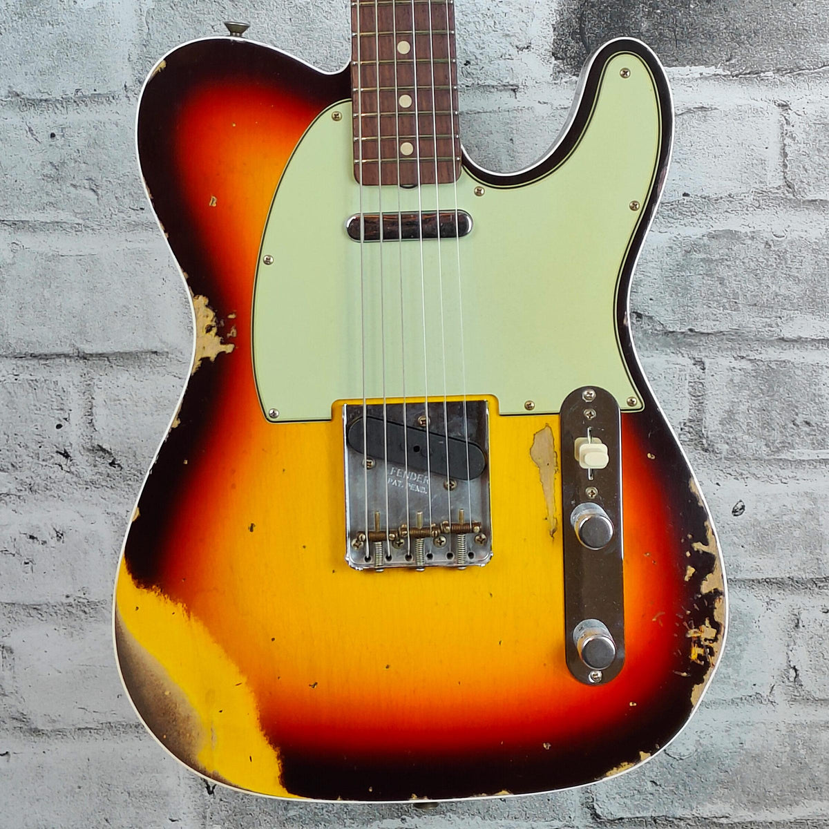Fender Custom Shop 1960 Telecaster Custom Heavy Relic, Chocolate 3-Color Sunburst