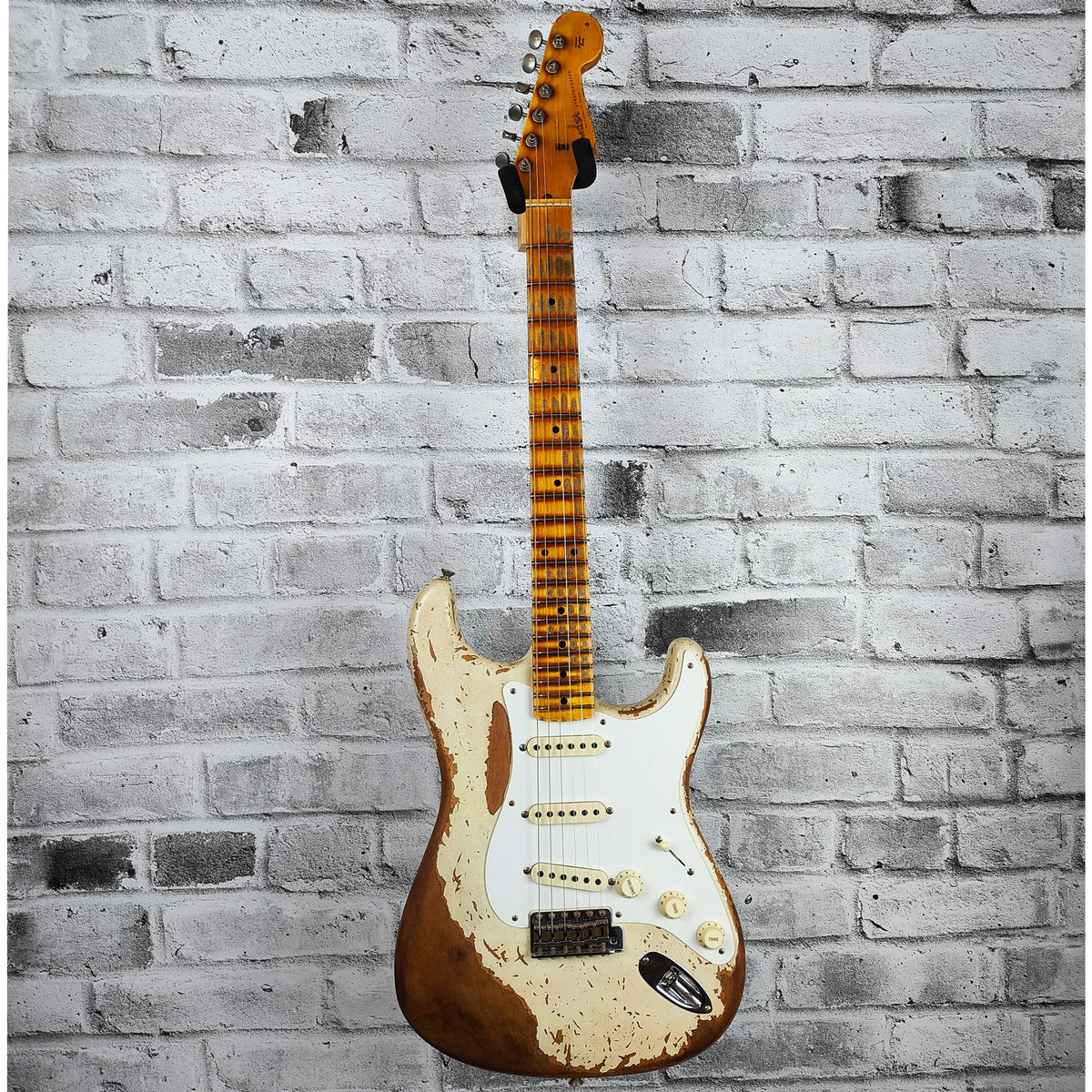 Fender Custom Shop Limited Edition 1956 Stratocaster Super Heavy Relic, Aged India Ivory
