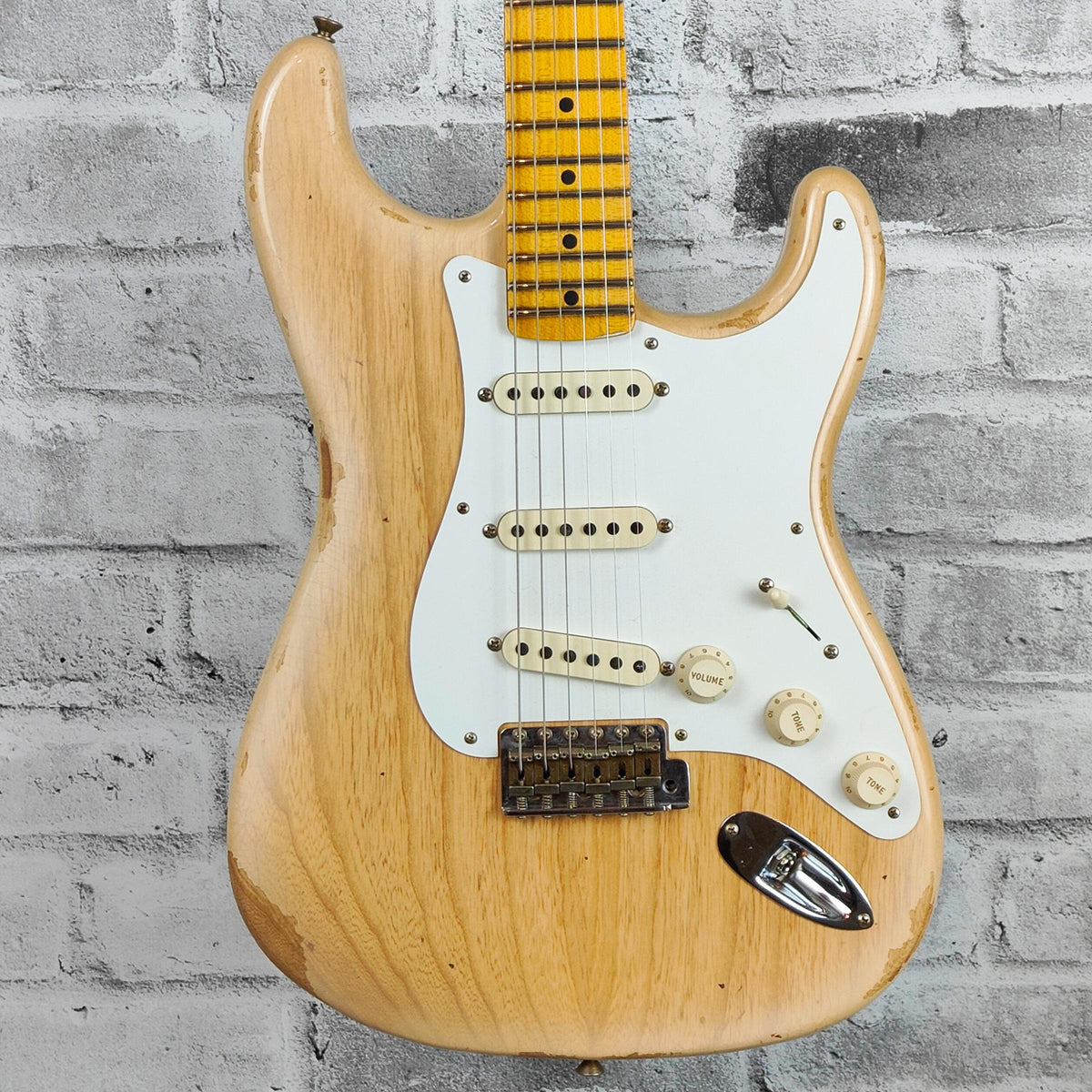 Fender Custom Shop '58 Strat Relic, Maple Neck, Natural Blonde