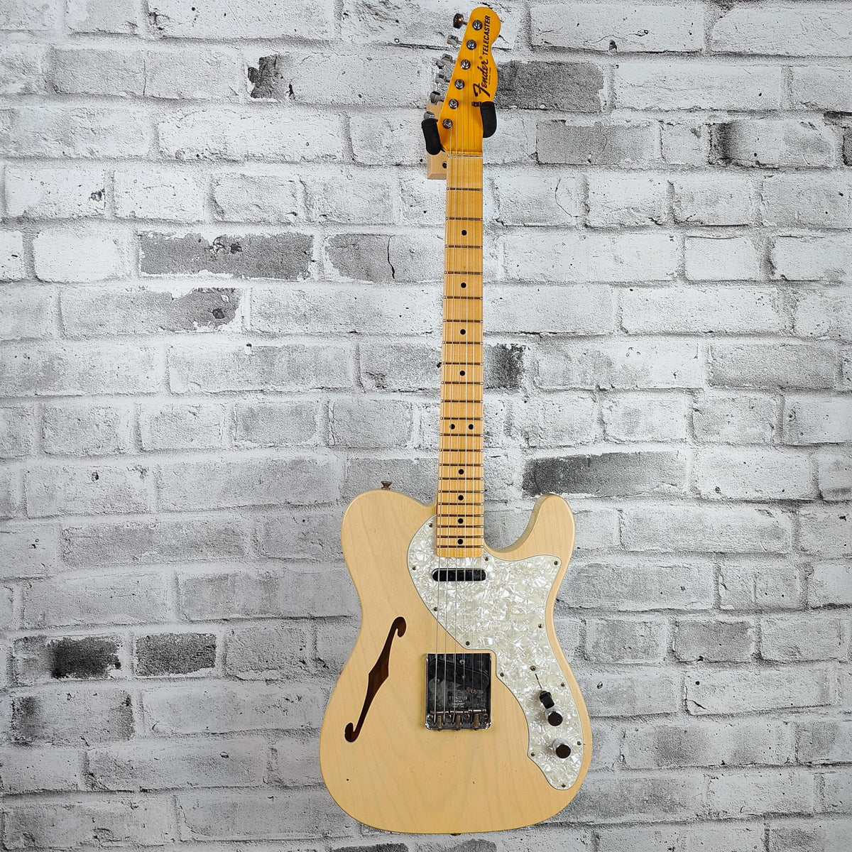 Fender Custom Shop 1968 Telecaster Thinline Journeyman Relic, Quartersawn Maple Neck, Aged Vintage Blonde