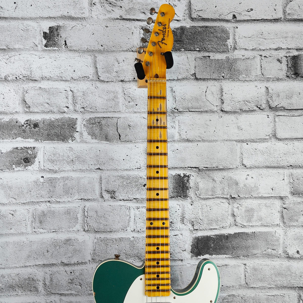 Fender Custom Shop '59 Tele Custom Relic, Maple Neck, Aged Sherwood Green Metallic
