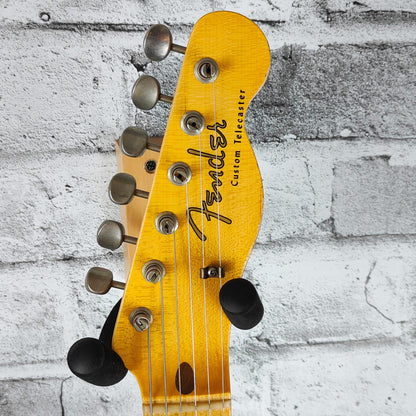 Fender Custom Shop '59 Tele Custom Relic, Maple Neck, Aged Sherwood Green Metallic