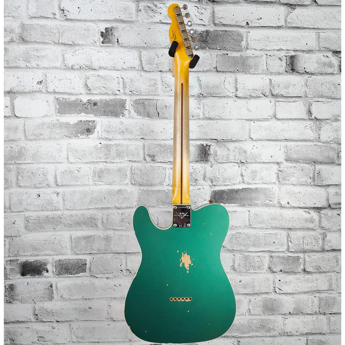 Fender Custom Shop '59 Tele Custom Relic, Maple Neck, Aged Sherwood Green Metallic