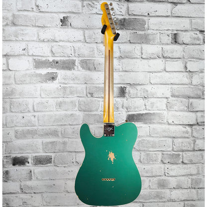 Fender Custom Shop '59 Tele Custom Relic, Maple Neck, Aged Sherwood Green Metallic