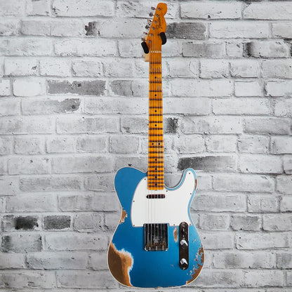 Fender Custom Shop 1965 Telecaster Custom Heavy Relic, Quartersawn Maple Neck, Aged Lake Placid Blue
