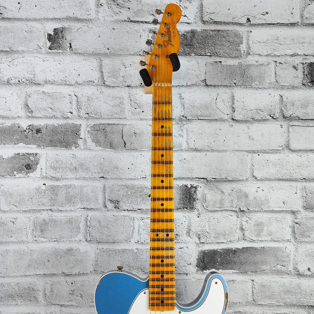 Fender Custom Shop 1965 Telecaster Custom Heavy Relic, Quartersawn Maple Neck, Aged Lake Placid Blue